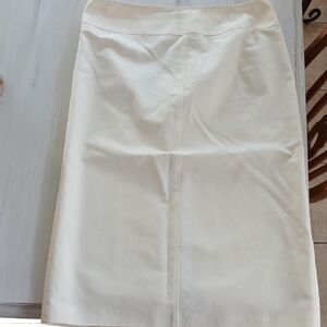 MaxMara Cream Pencil Skirt
